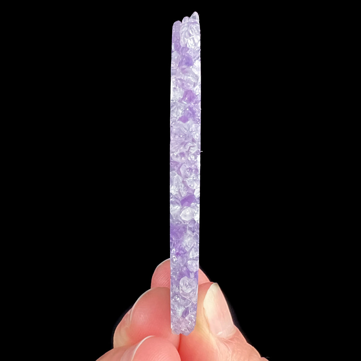 Amethyst Flower Side View