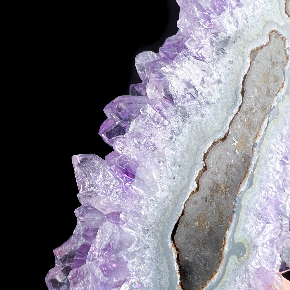 Close up of Amethyst Crystals