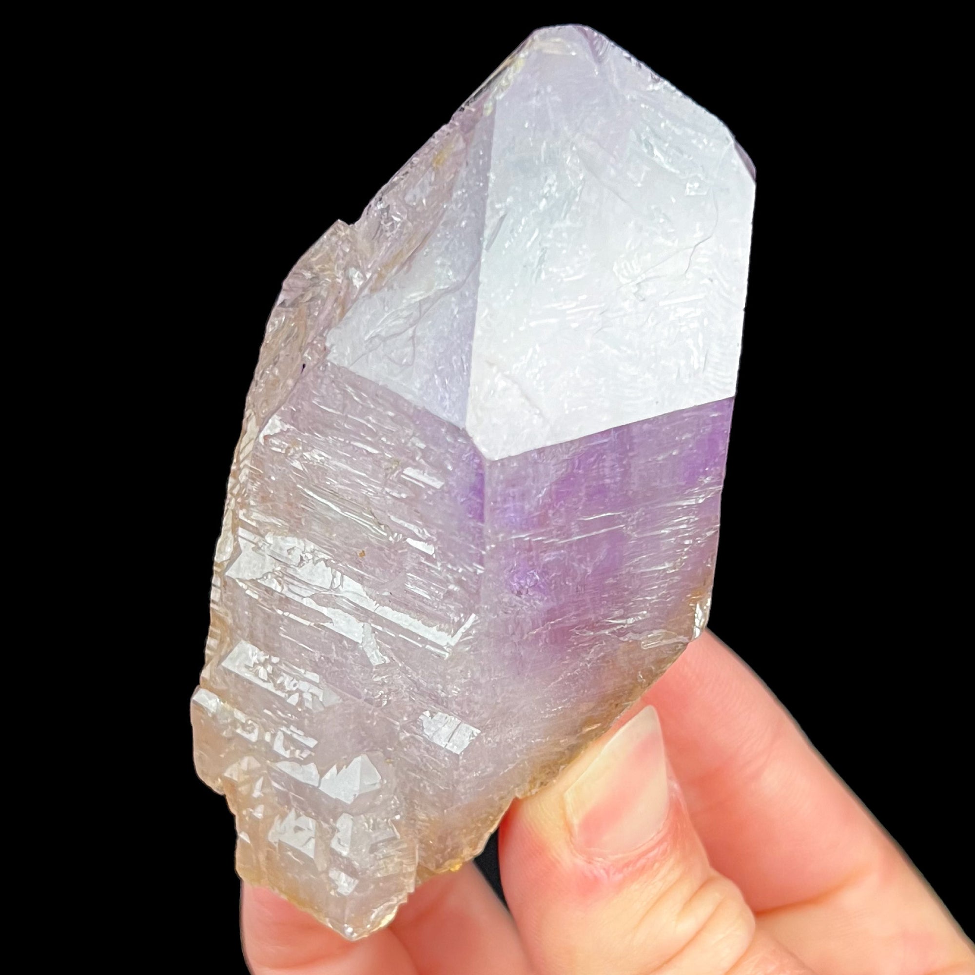 Veracruz Amethyst Crystal with Enhydro Inside