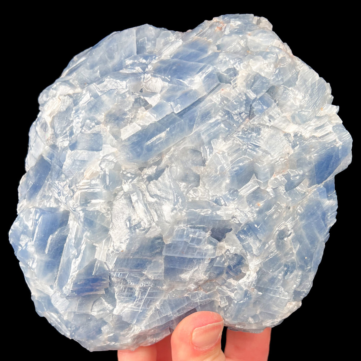 Raw Blue Calcite Specimen