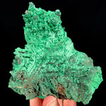 Large Green Fibrous Malachite Crystal Specimen