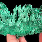 Close-Up of Fibrous Malachite Crystal archway