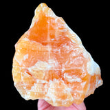 Raw Orange and Yellow  Massive Calcite from Mexico