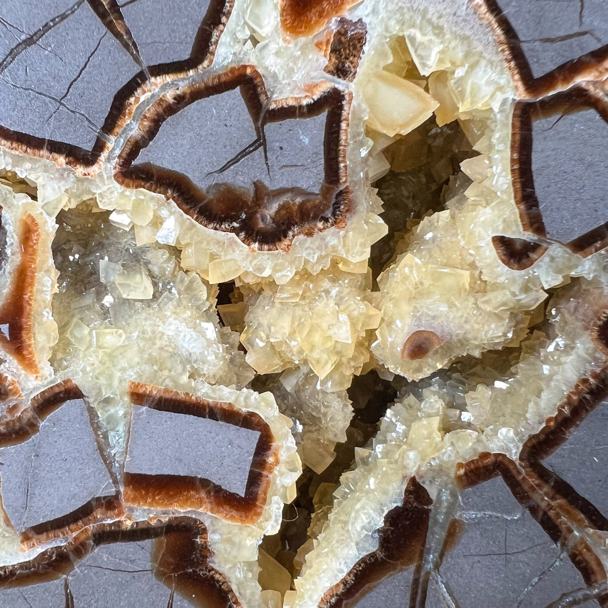 Close Up of Calcite Crystals