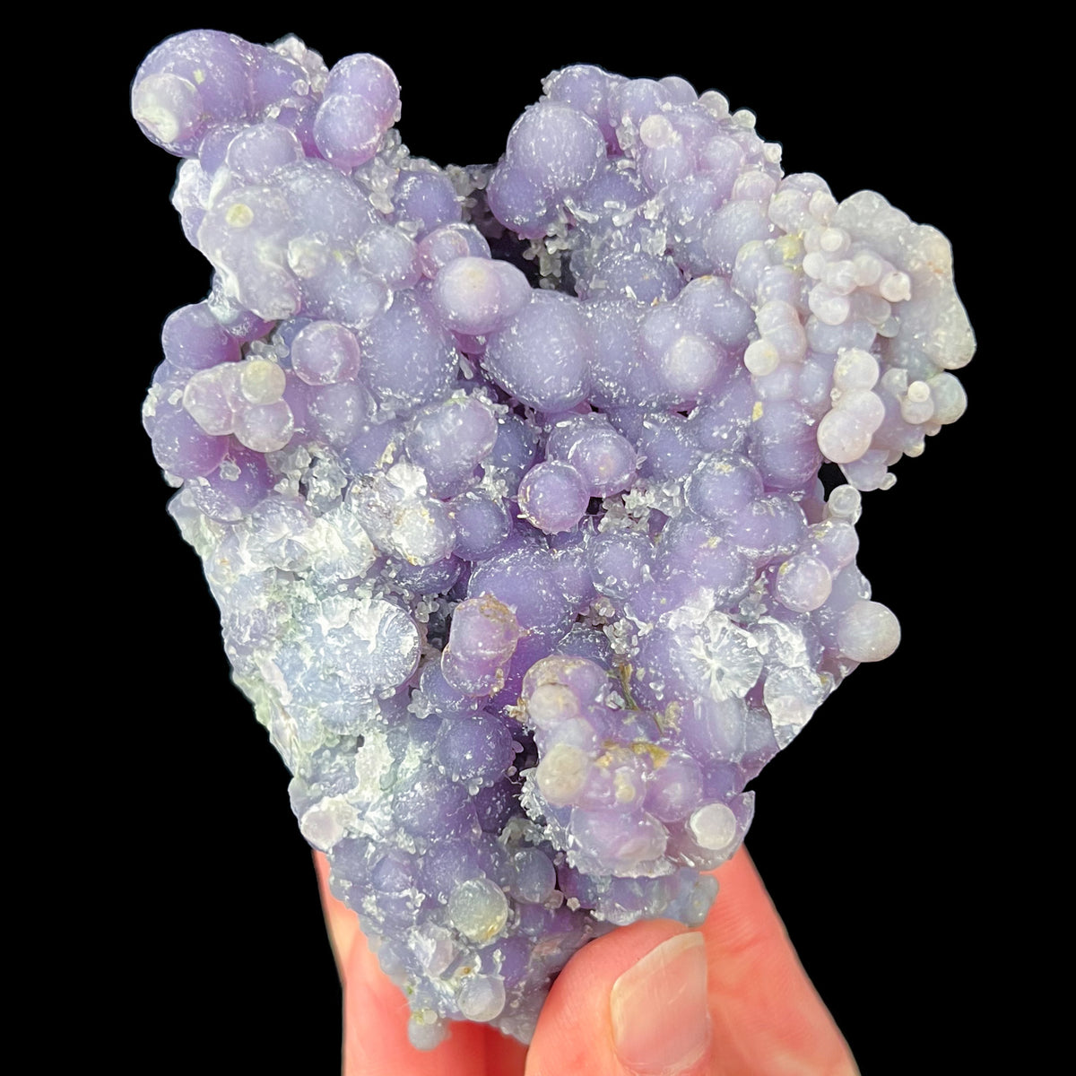 Close up of Purple Botryoidal Chalcedony