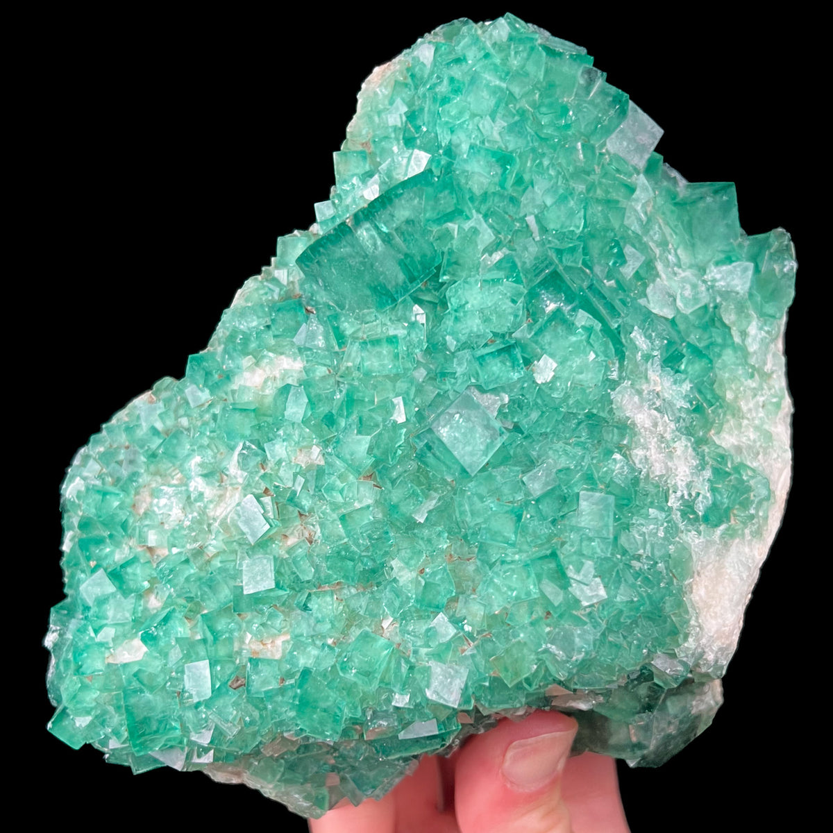 Green Fluorite Mineral Specimen from Madagascar