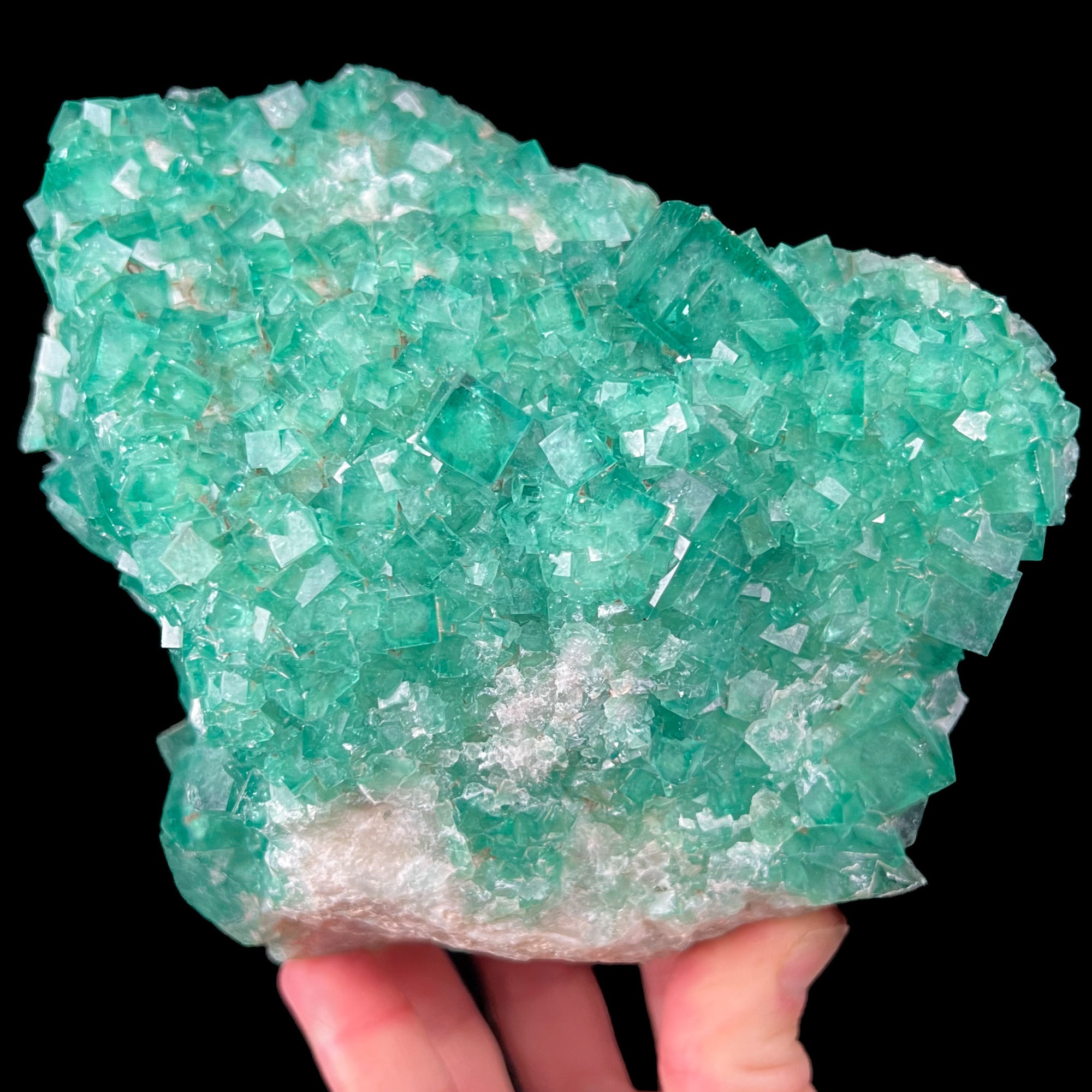 Large Green Fluorite Mineral Specimen from Madagascar