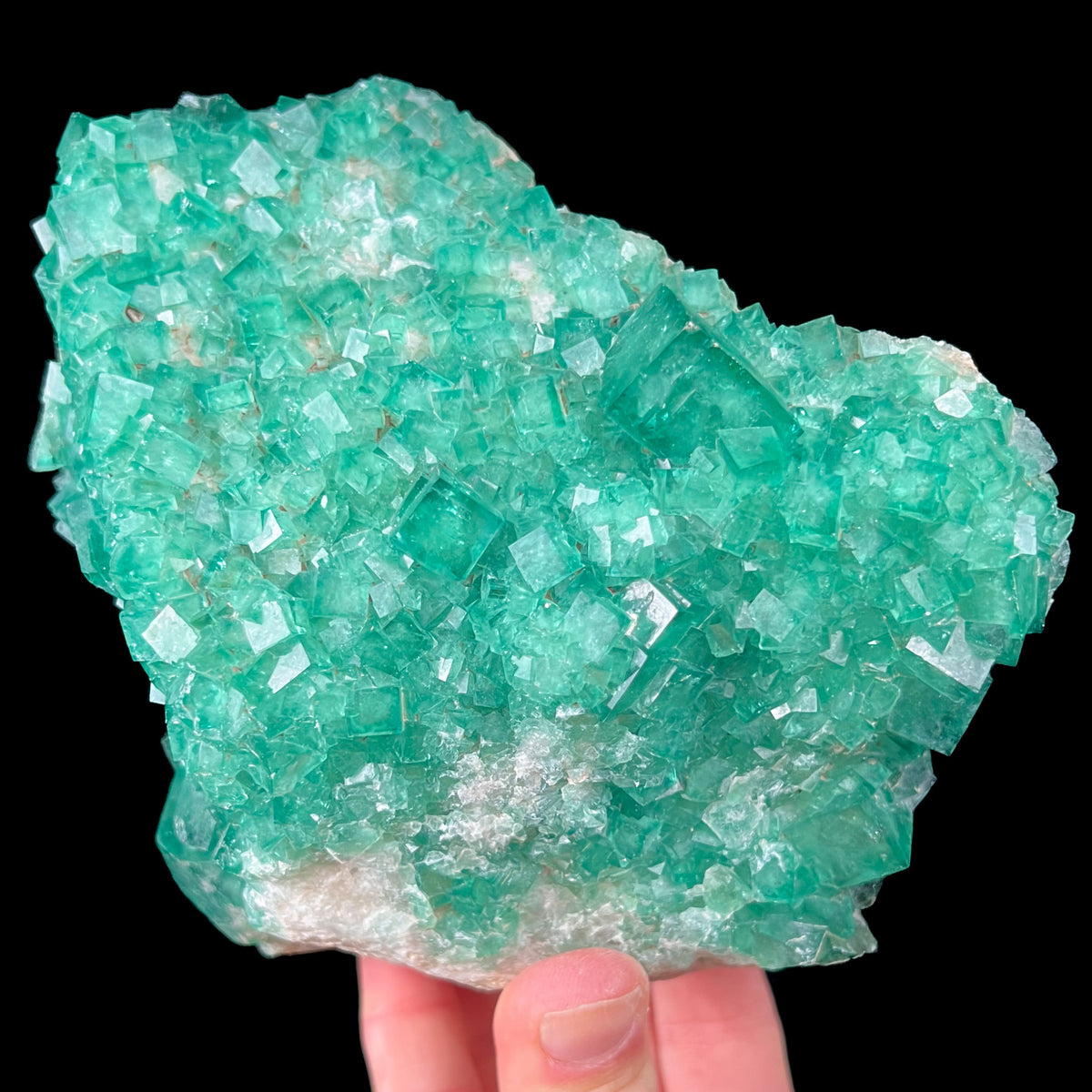 Large Green Fluorite Mineral Specimen from Madagascar