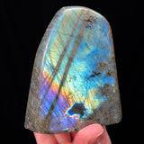 Labradorite freeform with Purple, Gold and Blue Colors