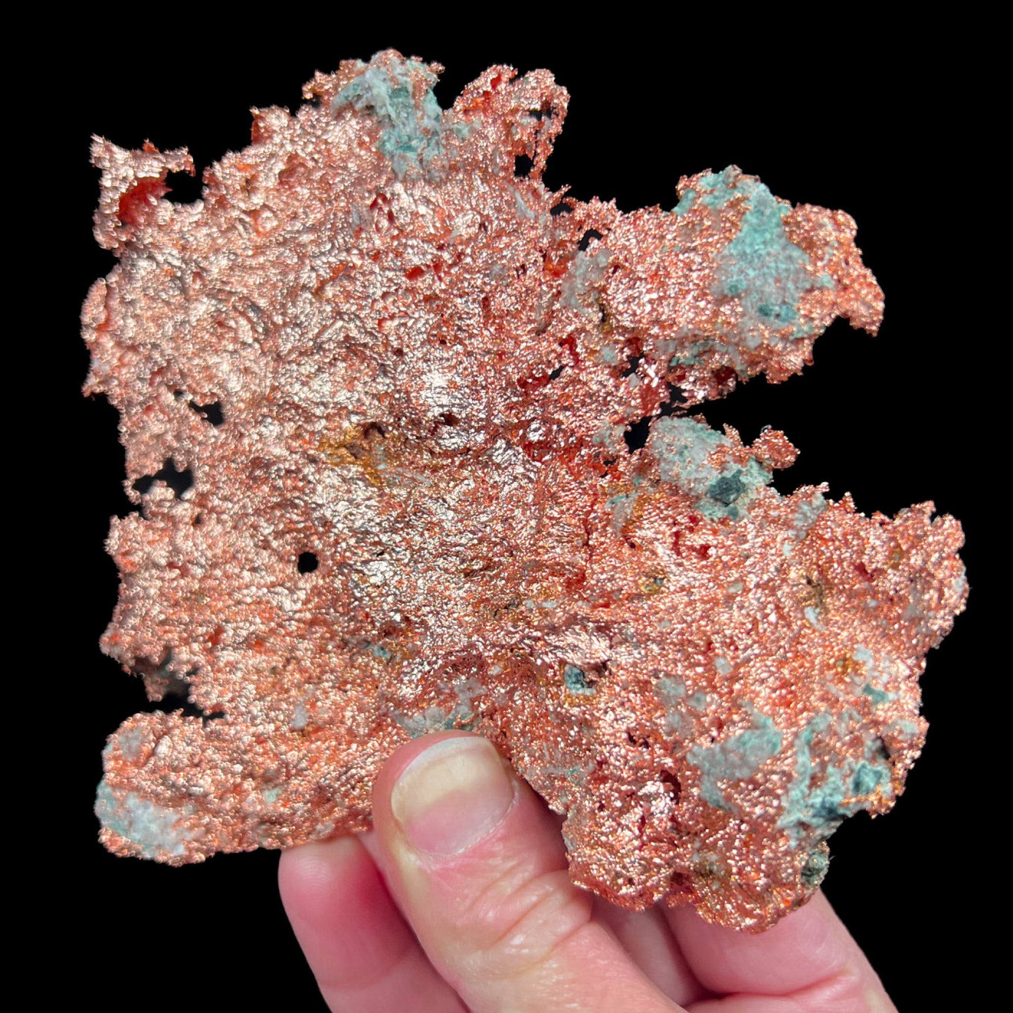 Native Copper Specimen Upper Peninsula, Michigan