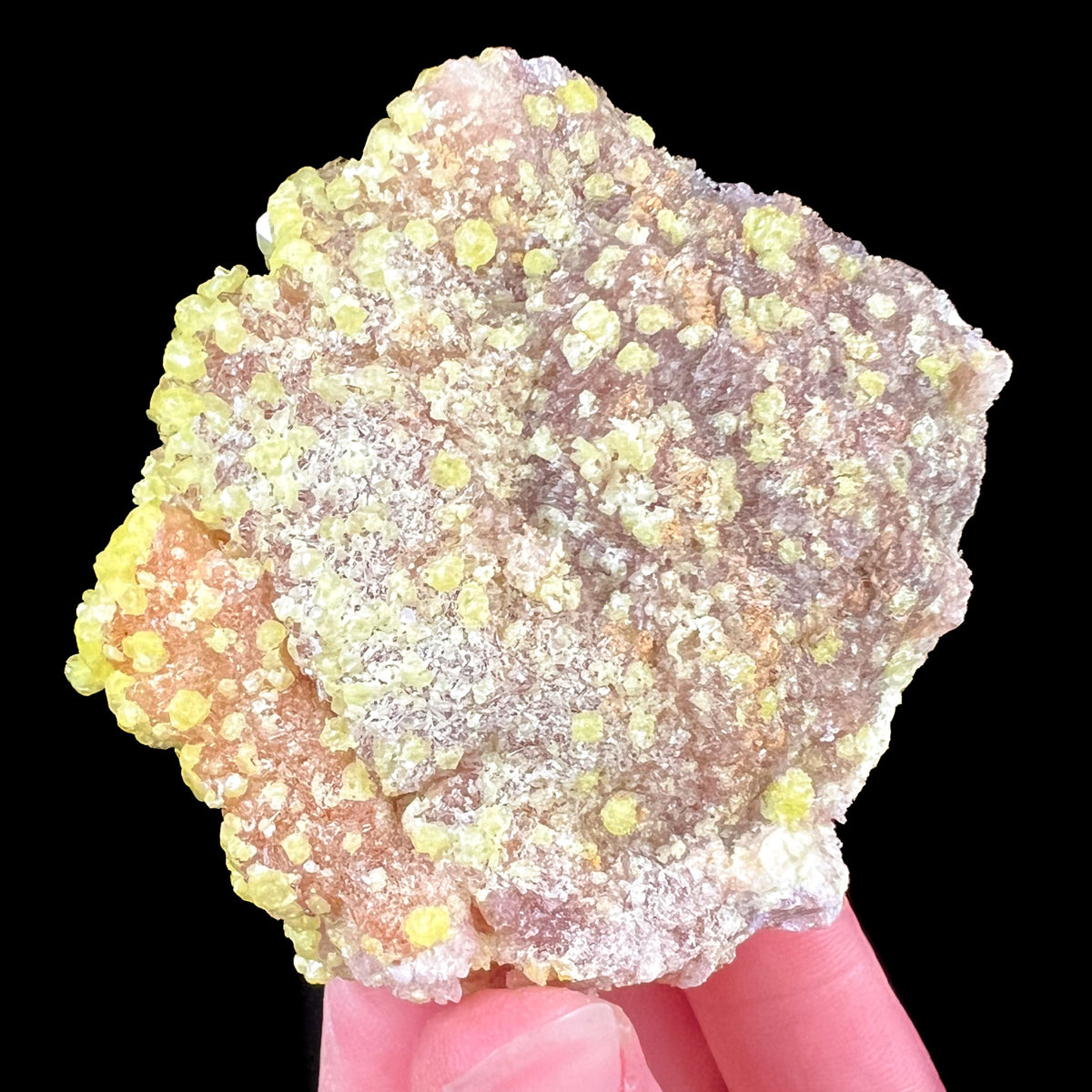 Native Sulfur Mineral Specimen