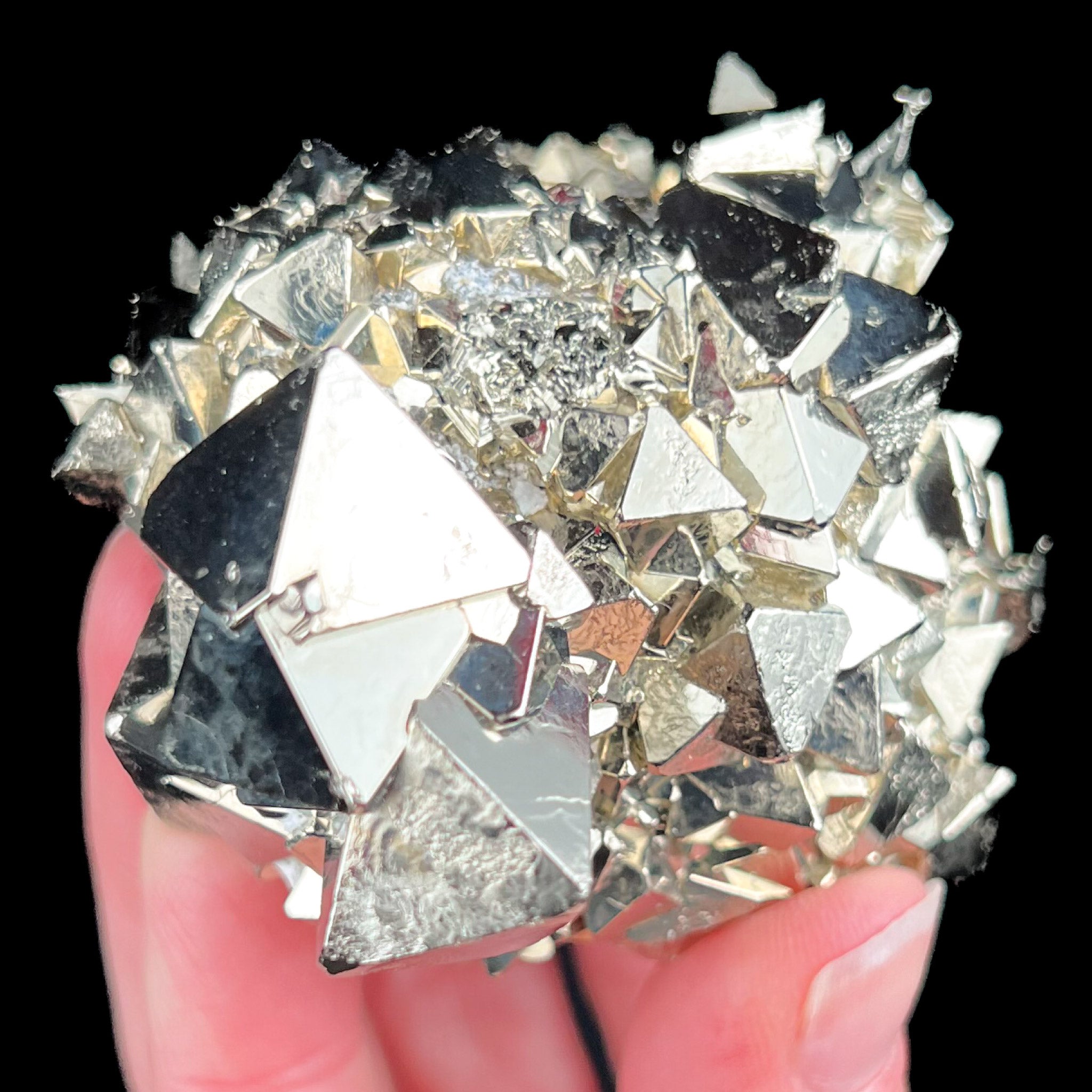 Pyrite Crystal Octahedrons