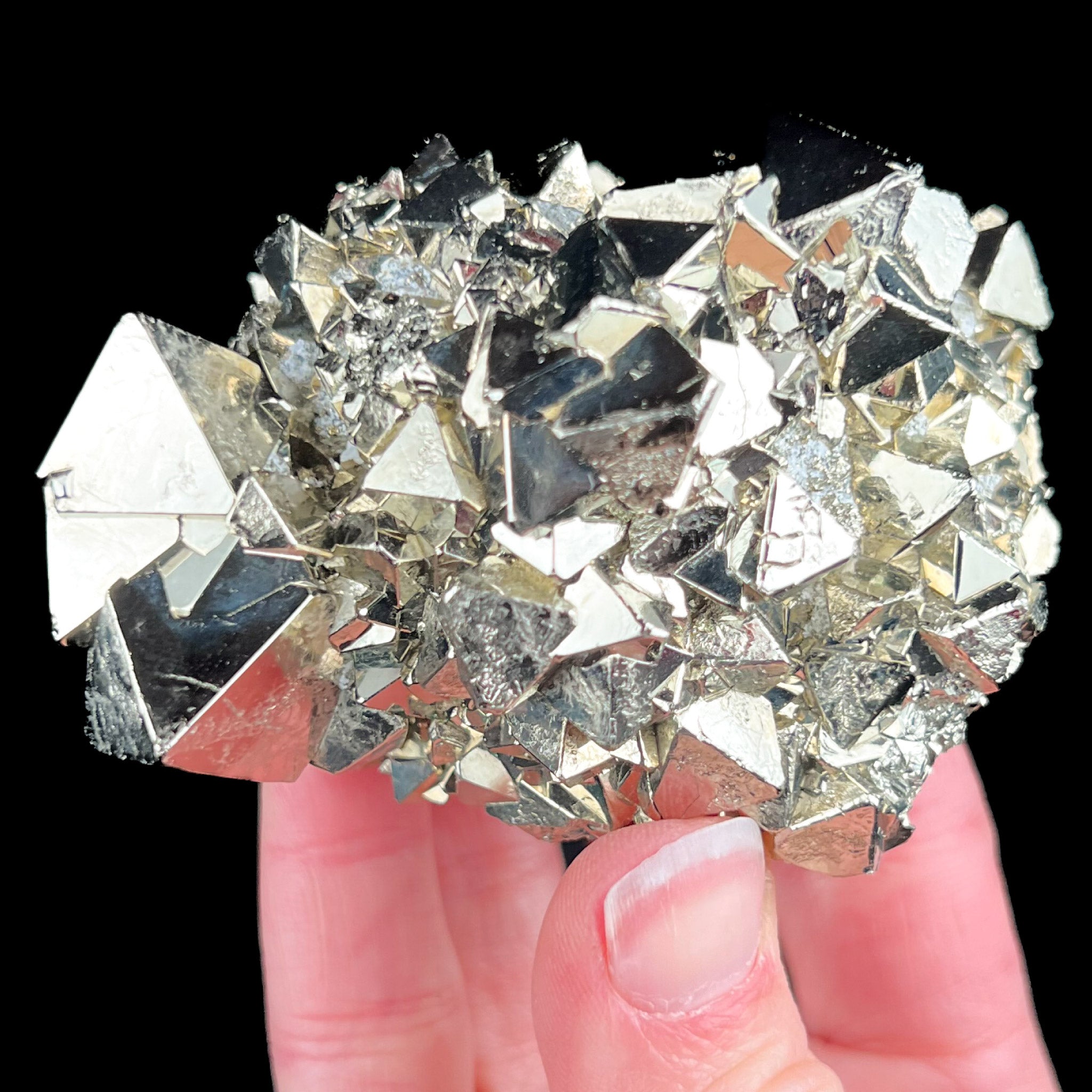 Pyrite Octahedrons