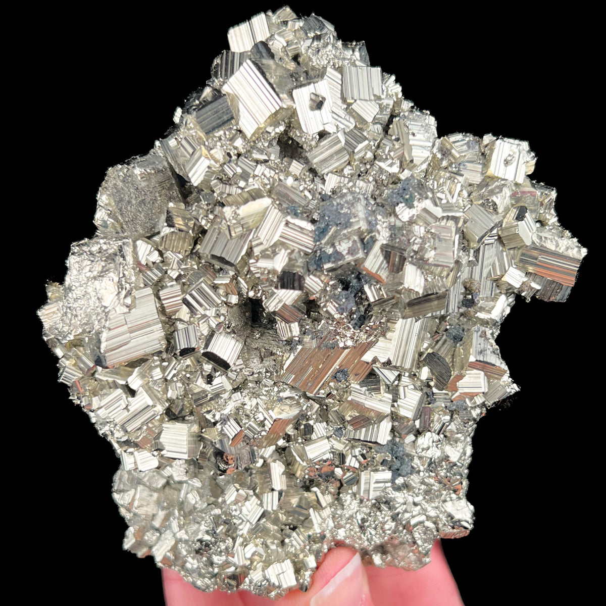 Pyrite Cube Crystal Specimen from Peru