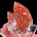 Red Quartz Mineral Specimen from Morocco