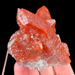 Red Quartz Mineral Specimen from Morocco