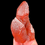 Red Quartz Mineral Specimen from Morocco