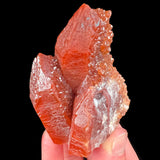 Red Quartz Mineral Specimen from Morocco